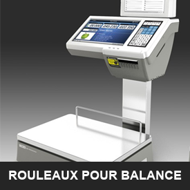 Rouleaux pour balance