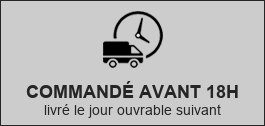 Commandé avant 18h, livré le jour ouvrable suivant